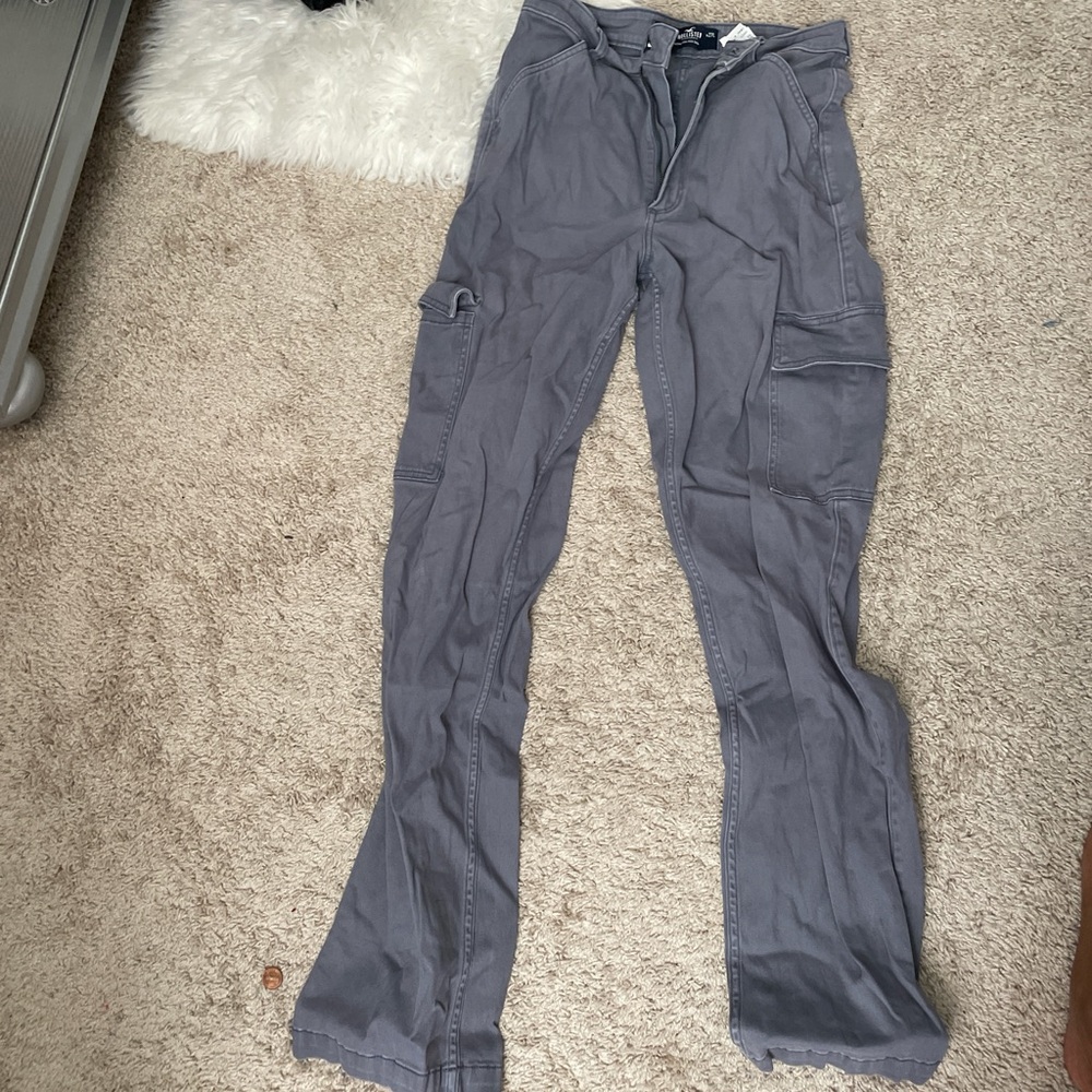 Women’s Gray Cargo Pants